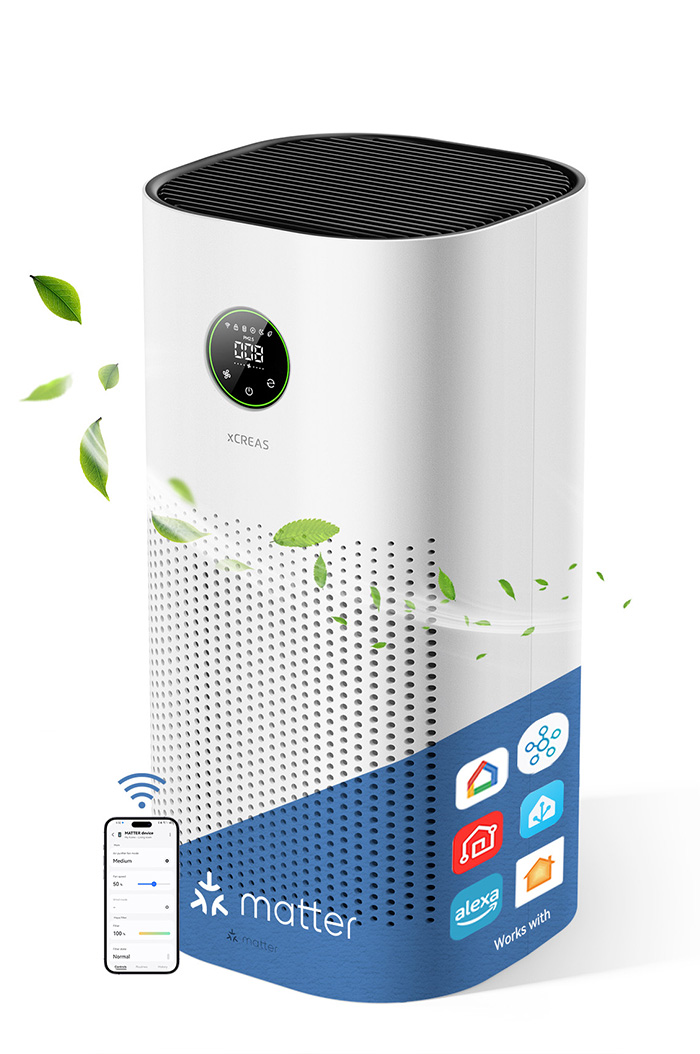 xCREAS smart air purifier